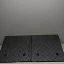 2 PCS Rubber Curb Ramp, 20"*20"*7.9" Rise Threshold Ramp, Heavy Duty 6800Lbs Capacity Driveway Curb Ramp, Portable Shed Ramps for Low Cars Vehicle Motorcycle Wheelchairs Bikes (20*20*7.9 Inch)