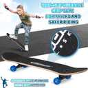 Nattork 31 Inch Complete Skateboard, Standard Skateboards for Beginners, Wood 9 Layer Canadian Maple Trick Skate Boards for Boys Girls Youth Teens Adults