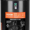 VEVOR 1.0 HP Pool Pump Motor, 3450 RPM High Speed, 115V (9.8 Amps) / 230V (4.9 Amps), 90F/250V Capacitor, 1.4 SF, CCW Rotation, 56J Round Flange Replacement Motor for Swimming Pools, Spa Centers