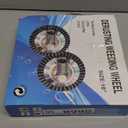 10 Inch Steel Wire Weed Wheel Brush Cutter Trimmer Head, Weed Trimmer Blade Head for Weed Eater, Universal Weed Eater Attachments Compatible with Husqvarna, Sthil, Moss Grass Rust Removal