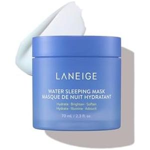 LANEIGE Water Sleeping Mask: Hydrating Korean Overnight Mask with Squalane & Probiotic-Derived Complex, for Bright, Glowing Skin & Barrier Support