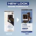 Clairol Root Touch-Up Temporary Concealing Powder, Black Hair Color | Ammonia Free | Instantly Cover Roots + Define Eyebrows | On-the-Go Compact with Mirror and Application Brush | Pack of 1