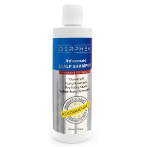 DERPHEA Dry Scalp Shampoo, Psoriasis, Seborrheic Dermatitis Shampoo, Safe Ingredients For All Skin Types 240ML