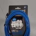Ernie Ball Flex Instrument Cable Straight/Straight 10ft - Blue