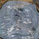 Bedsure Super King Comforter Set, Dusty Blue Soft Prewashed Bedding for All Seasons, 3 Pieces GentleSoft Bed Set, 1 Lightweight Comforter (120"x120") and 2 Pillowcases (20"x36")