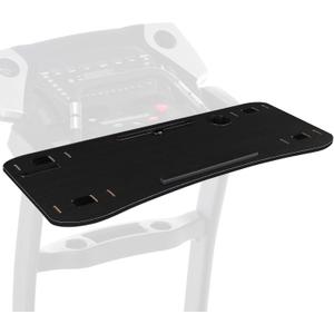 LUCKUP Treadmill Desk Attachment-39 Wide Universal Walking Laptop Desk Holder with Cup Tablet Phone Holder & Laptop Stand, Ergonomic Platform Workstation for Treadmill, Black