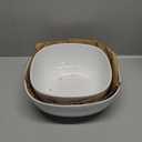 Denmark White Porcelain Chip Resistant Scratch Resistant Commercial Grade Serveware, 2 Piece Serving Bowl Set