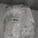 Off White Linen Blackout Curtains 84 Length 2 Panels Set for Living Room Bedroom, 100% Black Out Thermal Insulated Linen Drapes, Room Darkening Grommet Curtains 84 Inches Long, Off White