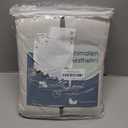 Joywell Pinch Pleated 100% Blackout Linen Curtains 63 Inches 2 Panels Set Pinch Pleat Linen Curtains for Living Room Darkening Thermal Insulated Soundproof Short Window Drapes with Hooks 40x63 Beige