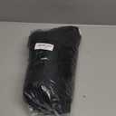 BTFBM Womens Summer 2025 Casual Midi Maxi Dresses Lightweight Short Sleeve V Neck Elastic Waist Boho Beach Dress Pockets(Black, X-Large)