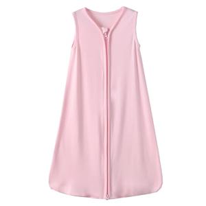 Viforu Rayon from Bamboo Sleep Sack Baby Wearable Blanket 0.5 Tog Sleeping Bag 0-6 Months Soft Newborn Sleeper 2-way Zipper Sleepsack Girls Boys Swaddle Blanket Sacks Grey Pink
