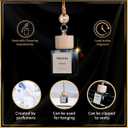 4 x Car Air Fresheners 2-Pack Car Freshener Vent Clips, Long Lasting Hanging Freshener for Auto and Home, 2pcs Vetivert (0.34 Fl Oz (Pack of 2))