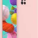 WOGROO for Samsung Galaxy A51 4G Case Pink, Scratch Resistant with Soft Touch, Slim Thin Phone Cover for Samsung Galaxy A51 4G