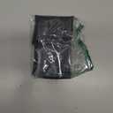 WHALE Extra Large Swim Cap for Women Men, Durable Silicone Swimming Hat with Ear Protection, Unisex Adults Bath Swimming Caps for Long Thick Curly Hair & Dreadlocks Braids Weaves Afro Hair (Black)