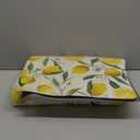 Lemon Dish Drying Mat for Kitchen Counter Spring Summer Microfiber Absorbent Dish Draining Reusable Washable Foldable Extra Large 18"x24"