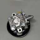 Power Steering Pump 571002E100 with Pulley Compatible with Hyundai Tucson 2005-2009 Kia Sportage 2005-2010 2.7L V6 Replaces 21-5449 96-05449 990-0789 N990-0788 5837N 6109PX