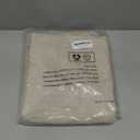 LAMIT Oatmeal 100% Blackout Linen Curtains, 84 Inch Linen Textured Living Room Farmhouse Curtains Room Darkening Back Tab and Rod Pocket Burlap Neutral Panels with White Liner, 2 Panels, 52 x 84 Inch