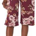 Star Vixen Women's Wide Leg Cropped Pants (X-Large Petite, Flrlbug)