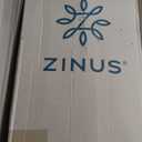 ZINUS 12 Inch King Green Tea Memory Foam Mattress [New Version], Fiberglass free, Medium Firm Feel, Zoned Pressure Relief, Certified Safe Foams & Fabric, Mattress in A Box (White)