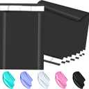 Poly Mailers 10x13 Inch 200 Pcs, Black Shipping Bags, Mailing Envelopes with Self Seal Adhesive Strip, Waterproof and Tear-Proof Poly Bags for Non-Fragile Items
