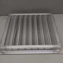 HVAC Premium 16"W x 18"H Aluminum Exterior Gable Louver Vent for Walls & Crawlspace - Weather-Resistant Air Grille with Screen Mesh - [Outer Dimensions 17.75"W x 19.75"H]