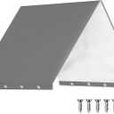 Playset Canopy Replacement,Playground 52"x 90"Outdoor Swing Set Accessories Kids Play Playhouse Equipment Tarp Sets Accessory Rain Proof UV Protection Waterproof Cover (Gray)