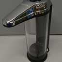 Secura 17Oz Automatic Liquid Soap Dispenser, Touchless Battery Operated Hand Soap Dispenser with Adjustable Soap Dispensing Volume Control Dial (500ml, Silver)