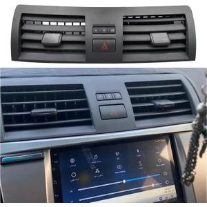 Car Front Dashboard Air Conditioning Outlet Panel Grille Cover Compatible with Camry 2006 2007 2008 2009-2011 Center Dash A/C Outlet Air Vent Panel-55660-06100