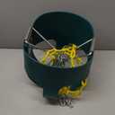 little dove High Back Full Bucket,Toddler Swing with Coated Chains & Triangle Dip Pinch Protection for Safety,Baby Swing Outdoor with Locking Buckles,Toddler Bucket Swing for Backyard,Playground,Green