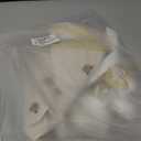 LEGDOR Car storage bag Cartoon bear Car seat back multifunctional storage Rear seat storage hanging bag Car hanging storage bag (Offwhite)