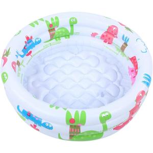 Round Inflatable Baby, Swimming Pool Portable Small Number Dies Toddlers Kiddie Pools Stamps and Children Little Pump Cartoon Dinosaur Indoor Outdoor for Kids Girl Boy