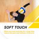 Senston Volleyball Official Size 5 - Waterproof Indoor/Outdoor Soft Volleyball for Kids Youth Adults,Beach Play, Game,Gym,Training