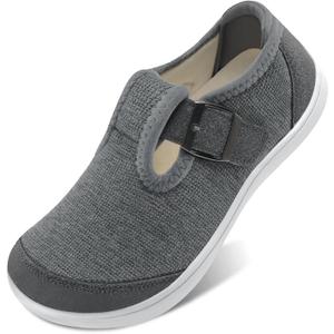 BARERUN Womens Slippers Barefoot Bedroom House Shoes for Women Wide Non-slip Diabetic Orthopedic Neuropathy Swollen Bunions Arthritis Edema Indoor Outdoor Slippers