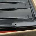 IRIS USA 51 L (54 QT) Plastic Storage Box with Lid and Latches - 4 Pack - BPA-Free, Garage Organizing Solution, Durable Nestable Stackable Containers, Secure Pull Handle - Black