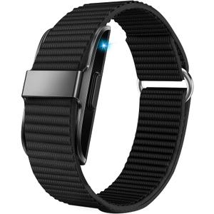 Health Fitness Tracker, Wearable Activity Step Tracker for Men Women, Continuous Sleep/ Heart Rate/ SpO2/ Stress/ Blood Pressure Monitor, IP68 Multiple Sports Modes Watch, Free App for Android iPhone (Black)