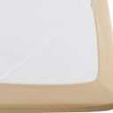 Elegant Comfort Box Spring Cover - Stretchy and Snug Fit Wrap Around 4 Sides Bed Skirt - Jersey Knit, Sleek Alternative for Bed Skirt, Soft and Smooth Fits Box Springs up to 12", King Beige