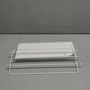 Coffee Pod Organizer for Countertop, Bamboo K Cup Holder, Easy Assembly Coffee Station Organizer for Home Office Coffee Bar, White