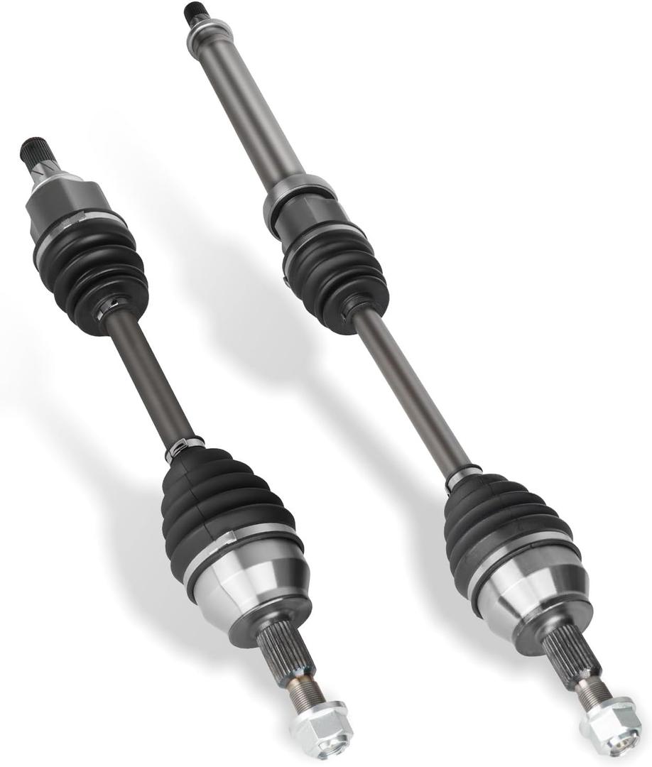 Front left & Right CV Axle Shaft Assembly 2.0L Fits for Ford Focus 2012-2018, Automatic Dual Clutch Only, Replace for 66-2334, 66-2305, 1 Pair of CV Axle Shaft Assembly