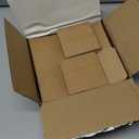 ValBox 3x3x3 Brown Gift Boxes 50pcs - Recycled Paper Cube Boxes with Lids for Gifts, Crafting & Party Favors (1 count (Pack of 50))