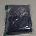 Navy Blue Fringed Fingertip Towels - 100% Cotton - Terry-Velour - 4 Pack 11" x 18"