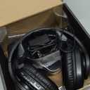 WallarGe Dual Wireless Headphones for TV Watching with RF Transmitter, Bluetooth Over-On Ear TV Headphones Wireless for Seniors, No Lip-Sync Delay, Plug & Play. Set of Two (RGB)