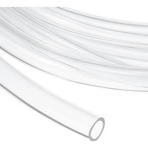 uxcell Clear PVC Tubing, 11mm ID x 13mm OD - 15ft PVC Tube Lightweight Vinyl Hose, Transparent Flexible Plastic Water Tubing for Air Oil Water Transfer Aquarium Irrigation