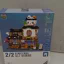 Japanese Street View Izakaya Shop Mini Building Blocks Set, MOC Creative Cute Japanese Toys, 809 PCS Simulation Architecture Construction Toy, Gift for Adults Kids Girls 6-12, Not Compatible with Lego