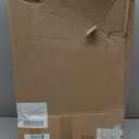 United Solutions 10 Gal/40 Qt Space-Efficient Kitchen Trash Can with Dual Swing Lid, (Pack of 2), Waste Basket Fits in Narrow Spaces and Perfect for Commercial Offices, Home Office, Dorm, White