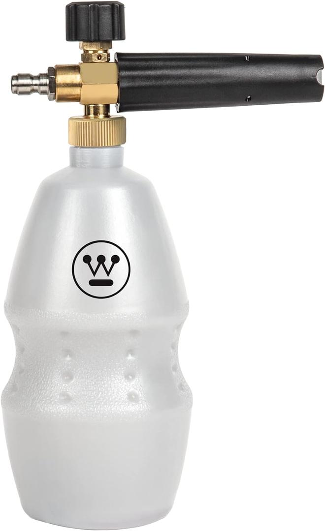 Westinghouse Foam Cannon for Pressure Washers - 3600 Max PSI, 1/4 Connector - for Gas and Electric Pressure Washers