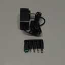 24V 1A DC Power Supply Cord 100-240V AC to DC 24 Volts with 5 Tips,for LED Strip Light CCTV Camera Bluetooth Speaker Nail Lamp Air Cleaner Massage Device Mini Printer