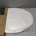 Bemis 170 Durable Plastic Toilet Seat, Elongated, White