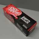 Dr Pepper Cherry Zero Sugar Soda, 12 fl oz cans, 12 pack, No BB Date