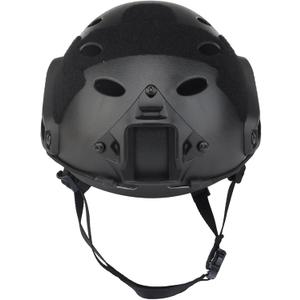 Tactical Fast Helmets Protective Airsoft Helmet, for Airsoft Paintball Outdoor Sports (Black)
