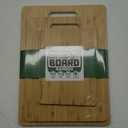 Bamboo Cutting Boards for Kitchen [Set of 3] Wood Cutting Board for Chopping Meat, Vegetables, Fruits, Cheese, Knife Friendly Serving Tray with Handles